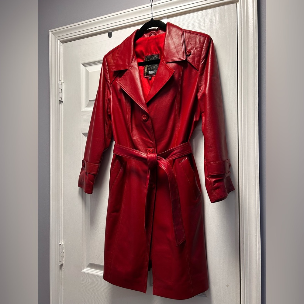 New without tag, never warn Soft Leather Jacket Size XL